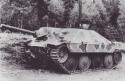 La maquette du char allemand Jagdpanzer 38 Hetzer par Bandai au 1/48e
