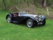 La Jaguar SS100 roadster 1936 miniature de Solido Âge d'or au 1/43e