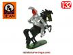 Le chevalier moyenâgeux en figurine plastique par Jean Hoefler au 1/32e
