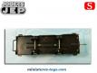 Le wagon frigorifique STEF miniature par Jep en voie 25 mm S
