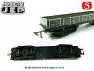 Le wagon plat à bogies miniature par Jep en voie 25 mm S