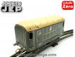 Le fourgon bagages Pullman SNCF en miniature par Jep échelle 0 O Zéro