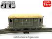 Le fourgon bagages Pullman SNCF en miniature par Jep échelle 0 O Zéro