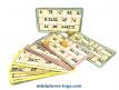 Un jeu de loto encyclopédique français ancien de la fin 19ème siècle