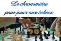 Un chronomètre pendule pour jeu d'échecs de la marque APFy Rolland
