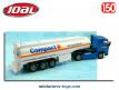 Le Volvo FH12 420 et sa semi remorque citerne Compact miniature Joal au 1/50e