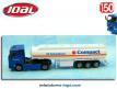 Le Volvo FH12 420 et sa semi remorque citerne Compact miniature Joal au 1/50e