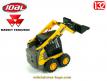 Le mini chargeur MF 516 scat loader sur roues en miniature de Joal au 1/32e