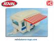 La Caravane blanche et bleue miniature de Joal au 1/43e