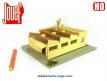 Le batiment usine Michelin en miniature par Jouef au H0 HO
