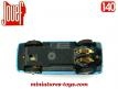 La Renault 8 R8 Gordini 1300 n°6 en miniature pour circuit Jouef au 1/43e