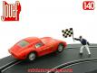 La Ferrari 250 GTO rouge n°70 en miniature de Jouef Slot car au 1/40e
