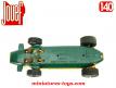 La Formule 1 BRM P57 jaune avec aileron miniature pour circuit Jouef au 1/43e