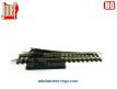 Trois aiguillages manuels droits a rails blancs Jouef pour train miniature au H0