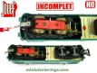 La locomotive électrique BB 9201 première version en 6 Volts de Jouef au HO
