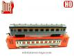 La voiture Inox 1er classe en miniature de Jouef 1958 au H0 H0
