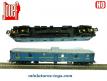 Le fourgon WL wagons lits CIWL en miniature par Jouef au HO