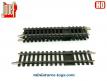Un lot de 4 rails droits d'alimentation Jouef pour trains miniatures au H0 HO
