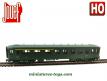 La voiture voyageurs type 1935 mixte de la SNCF en miniature par Jouef au H0