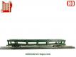 Le wagon DD Trains Auto Couchettes de la SNCF en miniature par Jouef au H0 HO