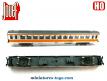 La voiture voyageurs 1er Classe du Turbotrain RTG miniature de Jouef au H0