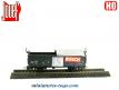 Le wagon tombereau couvert miniature par Jouef au HO H0 incomplet