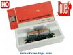 Le wagon citerne a gaz propane Butagaz en miniature de Jouef au H0 HO