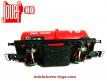 Le wagon citerne nettoyeur de rails en miniature par Jouef au H0 HO