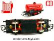 Le wagon citerne nettoyeur de rails VB en miniature par Jouef au H0