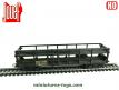 Le wagon porte autos STVA de la SNCF en miniature par Jouef au H0 HO