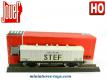 Le wagon frigorifique Stef isotherme en miniature par Jouef au H0 HO