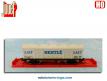 Le wagon frigorifique lait Nestlé en miniature par Jouef au H0 HO