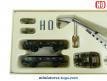 Le coffret grue lourde sur rail Cockerill 85 t en miniature de Jouef au H0
