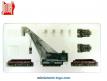 Le coffret grue lourde sur rail Cockerill 85 t en miniature au H0 de Jouef