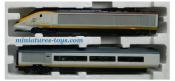 Le grand coffret de l'Eurostar en miniature au H0 de Jouef
