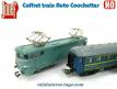 Le coffret de train électrique TAC Train Auto Couchettes par Jouef au HO H0