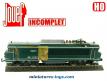 La locomotive électrique BB 15005 miniature de Jouef au H0 HO incomplète