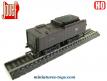 Le tender charbon de la locomotive a vapeur 231C Pacific miniature de Jouef HO incomplet