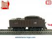 Le tender charbon de la locomotive a vapeur 231C Pacific miniature de Jouef HO incomplet