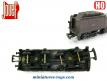 Le tender charbon de la locomotive a vapeur 231C Pacific miniature de Jouef HO incomplet