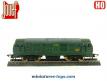 La locomotive diesel anglaise D 6100 BR en miniature par Jouef au H0 HO