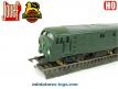 La locomotive diesel anglaise D 6100 BR en miniature par Jouef au H0 HO
