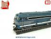 La locomotive diesel BB 67001 en miniature de Jouef au H0