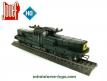 La locomotive électrique BB 13001 verte en miniature Jouef au H0 HO incomplète