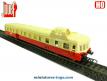 L'autorail Picasso XB 8147 SNCF en miniature non motorisée de Jouef au H0 HO