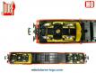 L'autorail Picasso XB 8147 SNCF en miniature non motorisée de Jouef au H0 HO