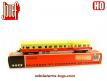 La remorque de l'autorail Picasso XB 8147 SNCF en miniature Jouef au H0 HO
