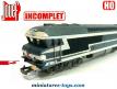 La locomotive diesel CC 72001 SNCF en miniature Jouef au HO incomplète