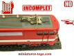 La locomotive électrique BB 16001 Capitole en miniature Jouef au HO incomplète