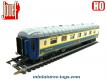 La voiture Pullman CIWL en miniature par Jouef au H0 HO